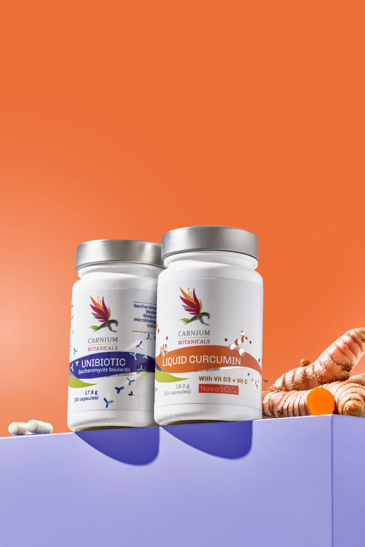 1x Unibiotic + 1x Liquid Curcumin -10% έκπτωση