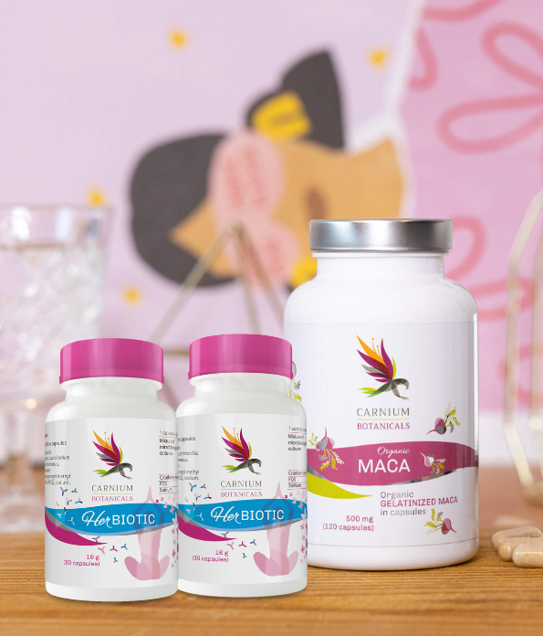 2x Her Biotic + 1x Maca ΔΩΡΕΑΝ