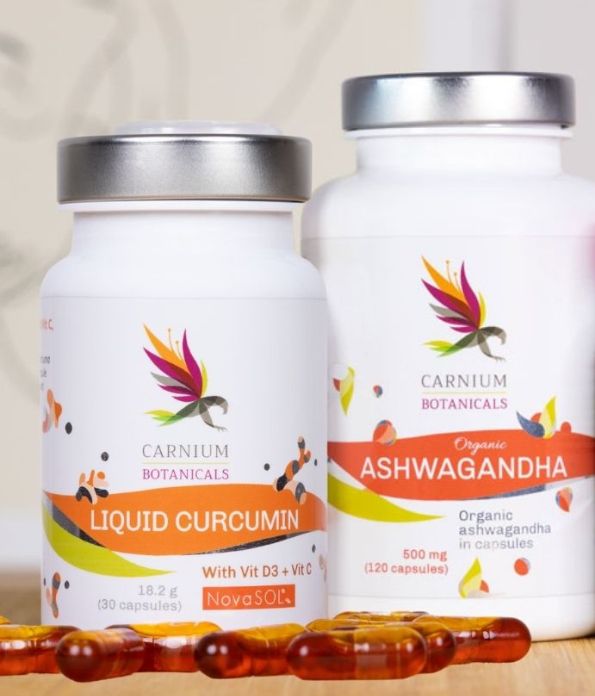 1x Ashwagandha + 1x Liquid Curcumin -10% έκπτωση